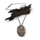 Moonlight on Stormy Seas Pendant Patina