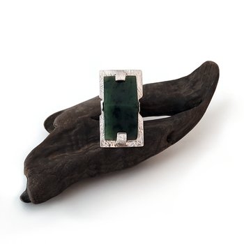 The Temple Pounamu Ring-jewellery-The Vault