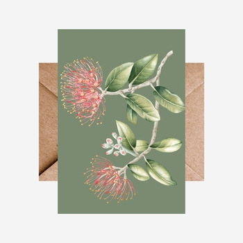 Card Pohutukawa-cards-The Vault