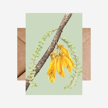 Card Kowhai-cards-The Vault