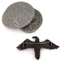 Shag Brooch Bronze