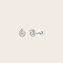 Koru Studs Silver