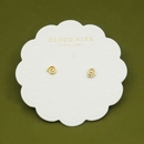 Koru Studs Gold Plate
