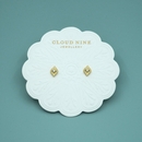 True Sight Studs Gold Plate