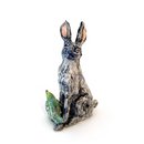 Hare and Bird Sculpture