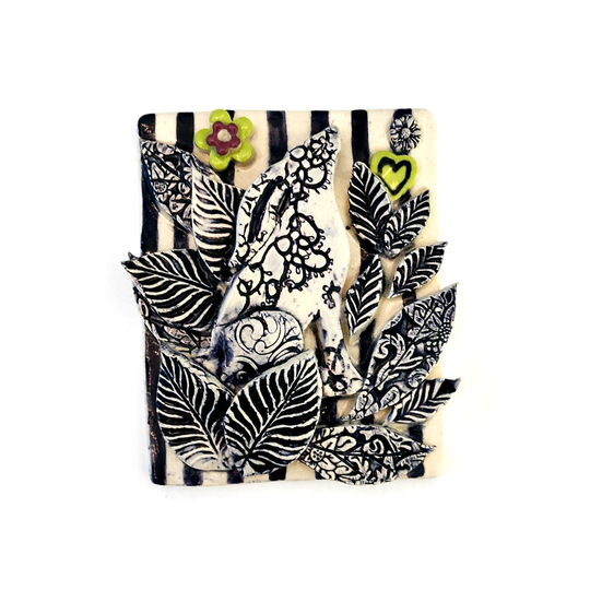 Hare Art Tile