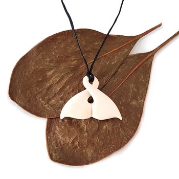 Bone Pendant Whale Tail-jewellery-The Vault