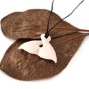 Bone Pendant Whale Tail