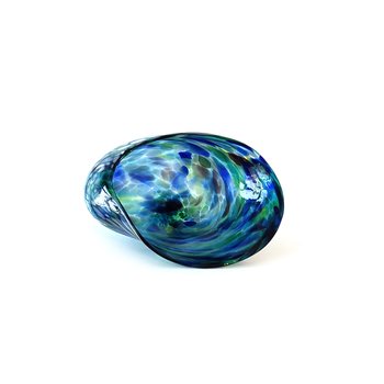 Glass Paua Shell Bowl Baby-artists-and-brands-The Vault