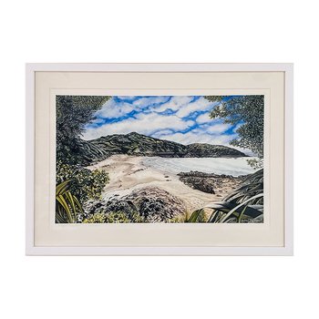 Emerging onto Houghton Bay Original Watercolour-artists-and-brands-The Vault