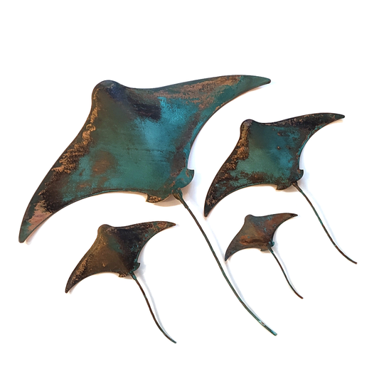 Set of 4 Stingrays