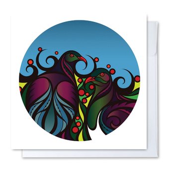 Te Kereru Rua Card-cards-The Vault