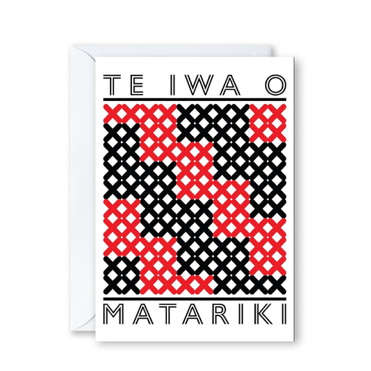 Te Iwa O Matariki Card