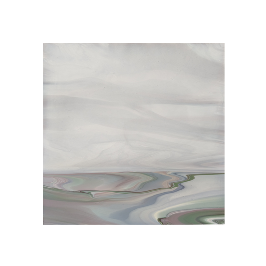 Intrude Original Acrylic and Resin Painting