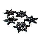 Single Matariki Wall Star Black 