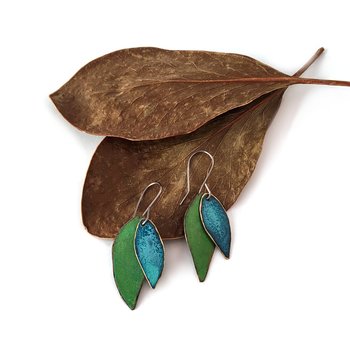 Double Freeform Earrings-jewellery-The Vault