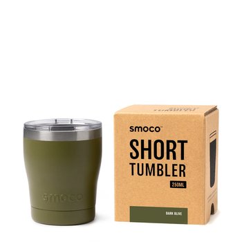 Smoco Short Tumbler 2.0 Dark Olive-artists-and-brands-The Vault