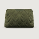 Ahi Velvet Cosmetic Bag Green