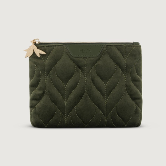 Ahi Velvet Purse Midi Green