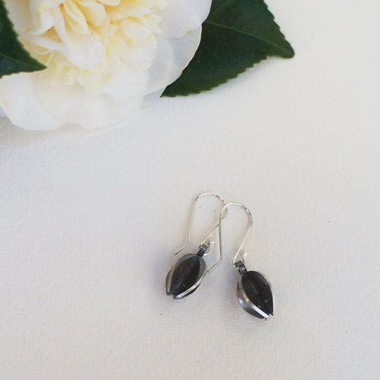 Snowdrop Earrings Silver
