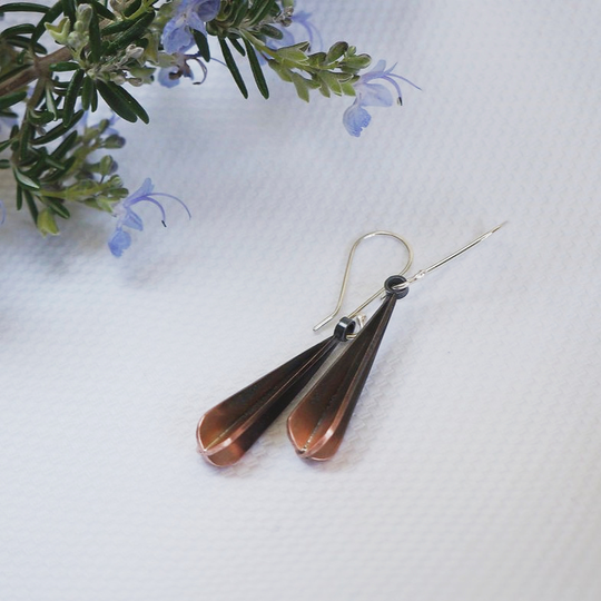 Huia Earrings Copper