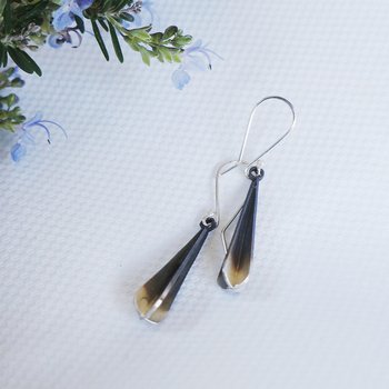 Huia Earrings Silver-jewellery-The Vault