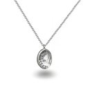 Small Baby Paua Pendant Silver