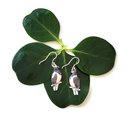 Kereru Earrings Silver