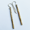 Whiti Earrings Reticulated Brass 