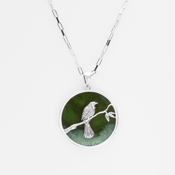Native Tui Necklace-jewellery-The Vault