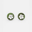 Manuka Pounamu Studs