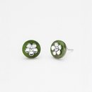 Manuka Pounamu Studs