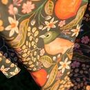 Waxeyes & Mandarins Tea Towel