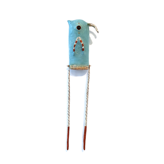 Jun the Rabit Wall Totem Paper Mache