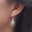 Dewdrop Earrings Silver