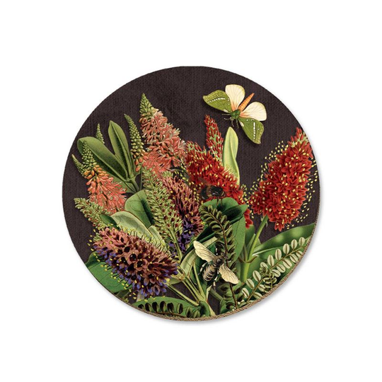 Hebe & Moth Coaster Single