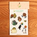 Sticker Sheet Friends from Aotearoa Cheeky NZ Birds1