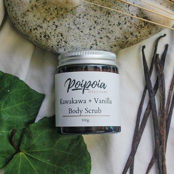 Kawakawa + Vanilla Scrub 100g-lifestyle-The Vault