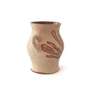 Sea Sponge Vase Red Clay Medium