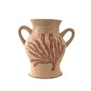 Sea Sponge Vase Red Clay Large