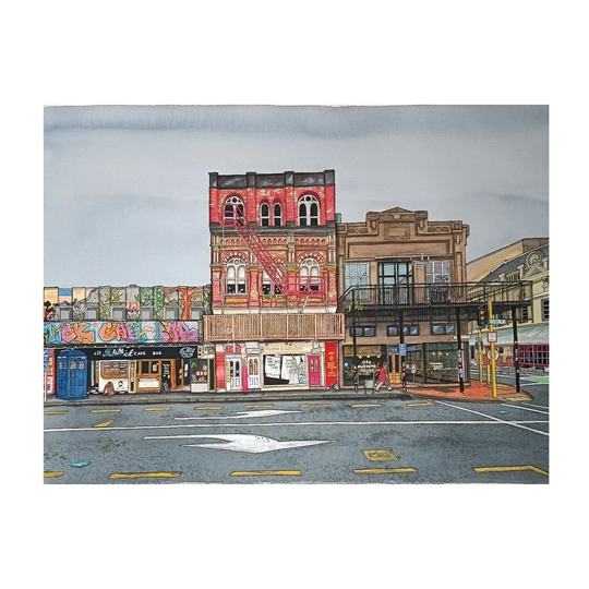 Hunters & Collectors Cuba Street A3 Print