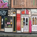 Hunters & Collectors Cuba Street A3 Print