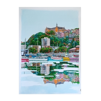 St Gerards Monastery A3 Print-artists-and-brands-The Vault