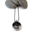 Forest Pendant Silver Bronze