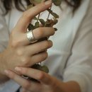 Wide Rippled Ring Silver