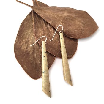Pounamu Earrings-jewellery-The Vault