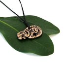Hei Tiki Pendant Bronze Medium