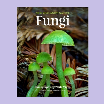 NZ Native Fungi 2027 Calendar-lifestyle-The Vault