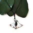 Eagle Ray Silver Pendant with Pounmau