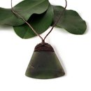 Pounamu Pendant Lashed Toki